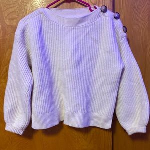 White Knit Sweater